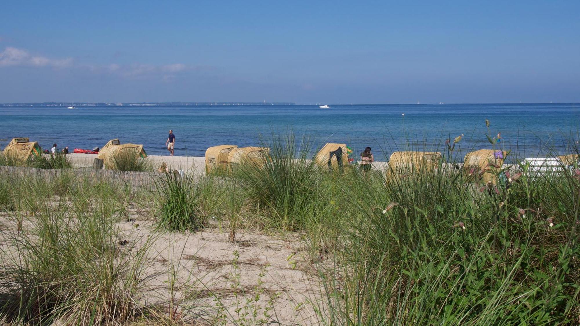Design-Apartment An Der Strandallee Nur 50 Meter Vom Strand Scharbeutz Exteriör bild